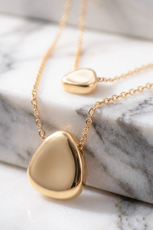 PEBBLE PENDANT NECKLACE
