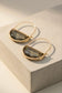 HALF MOON STONE EARRINGS