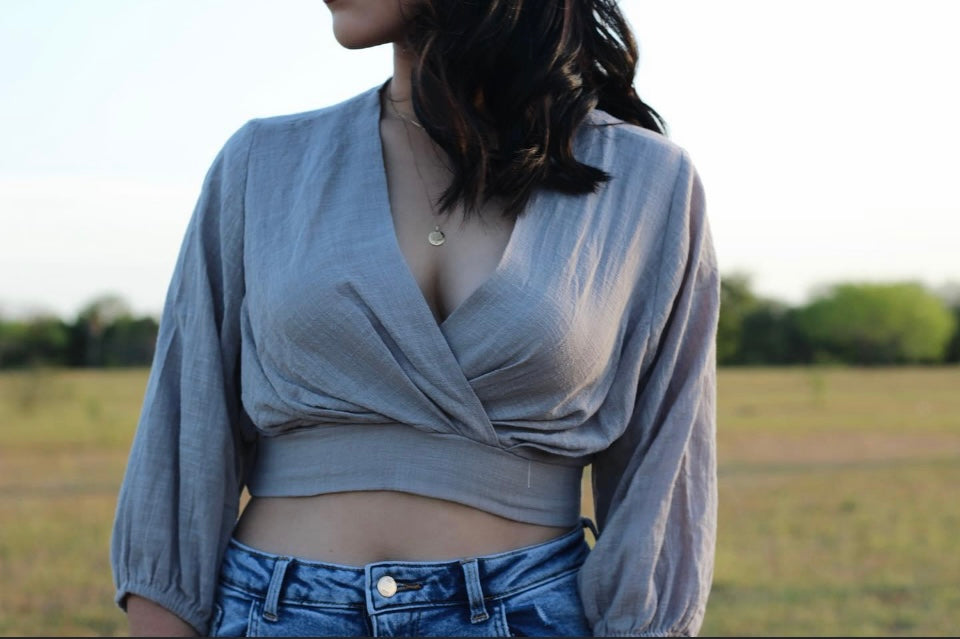 SIMPLY GREY TOP