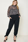FLORAL YOU UP SHEER TOP