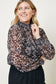FLORAL YOU UP SHEER TOP