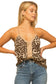 LEOPARD YOU UP SUEDE CAMI