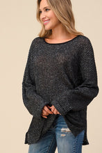 Load image into Gallery viewer, MAKE YOUR CHOICE CHARCOAL SWEATER
