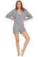TOO COZY TO CARE PAJAMA SET
