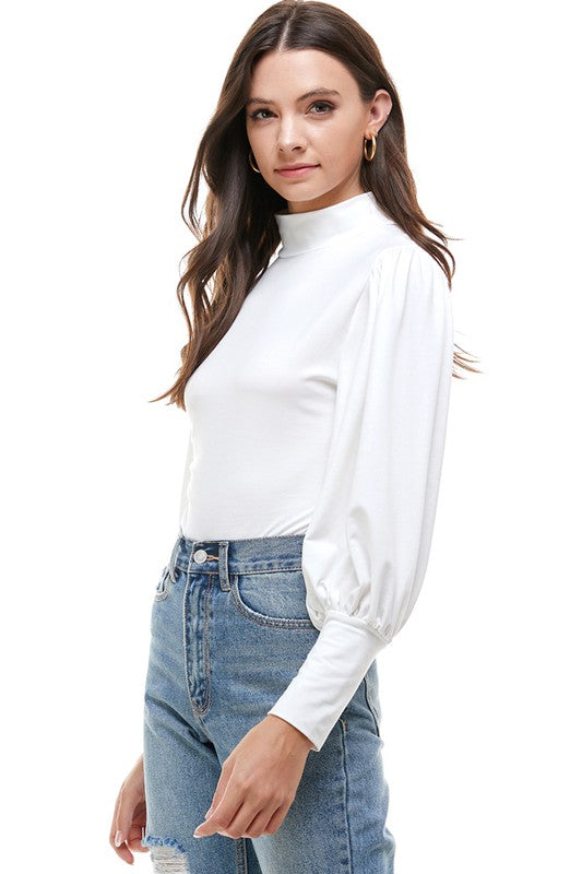 FROSTY WHITE BODYSUIT