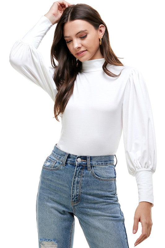 FROSTY WHITE BODYSUIT