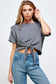 KNOT CROP TOP